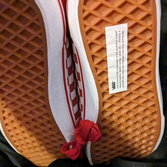 Red checkered vans Y6.0 - Picture 6 of 7